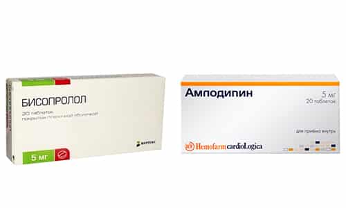 Амлодипин и Бисопролол - препараты для лечения артериальной гипертензии